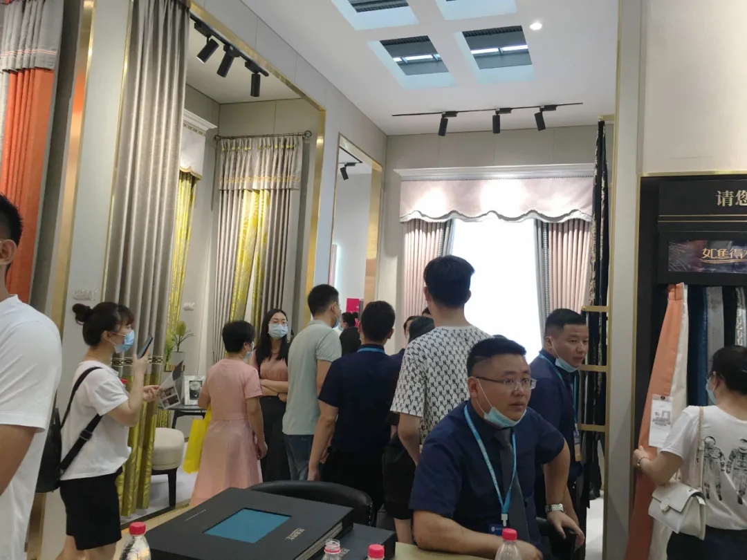 【深圳家紡家居展重啟】9㎡就能投資的窗簾品牌，如魚得水&amp;amp;amp;溢彩品牌反響熱烈！